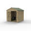 Beckwood 7x7 Pressure Treated Shiplap Wooden Apex Garden Shed-121779189