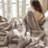 Bedsure Twin/Twin XL Flannel Fleece Blanket for Girls, 300 GSM Soft and Cozy Blanket for Dorm & Home Decor, Mocha Meringue, All-Season Gift-116397907-116397930