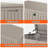 Decksplore 190 Gallons Water Resistant Resin Lockable Deck Box-129186066