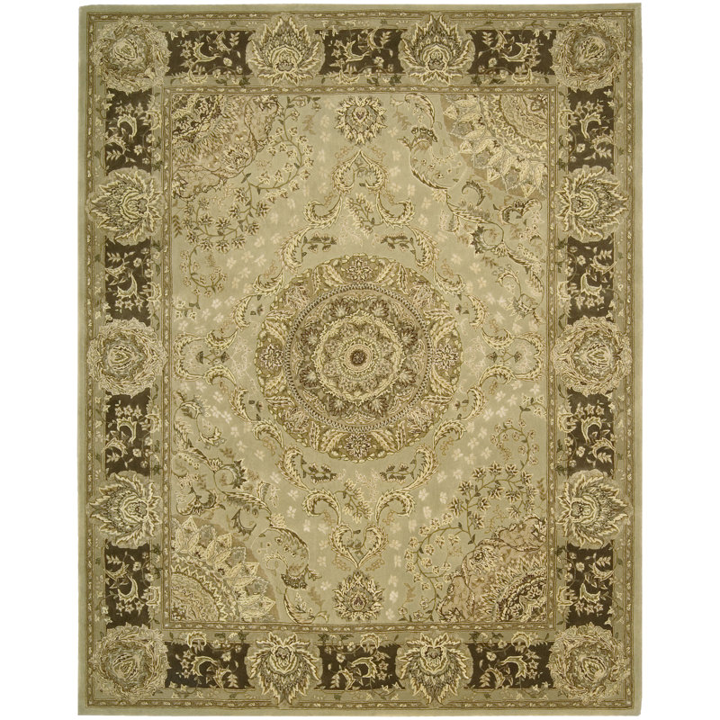 Buckhorn Floral Indoor Rug, Rectangle 5'6" x 8'6"