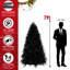 Arbre de Noël 2156 7,5 pi 2156 avec pointes Pe +, 500 lumières à DEL blanches, structure à charnières, support en métal et arbre de Noël avec décor Pe +, Splendor-1790248789