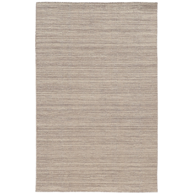 Tapis beige tissé à la main Tanguay, Rectangle 5 pi x 8 pi