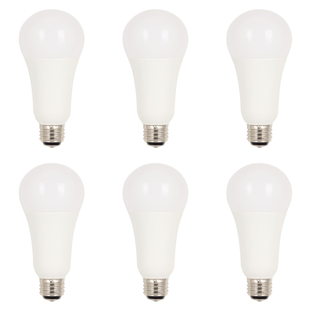 150 Watt Equivalent A21 E26/Medium (Standard) LED Bulb (Set of 6) Westinghouse Lighting