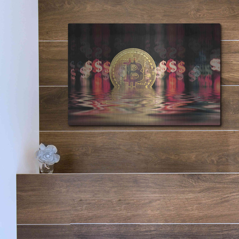 Luxe Art «Liquidité» par Andrea Haase, H 12 po x l 16 po