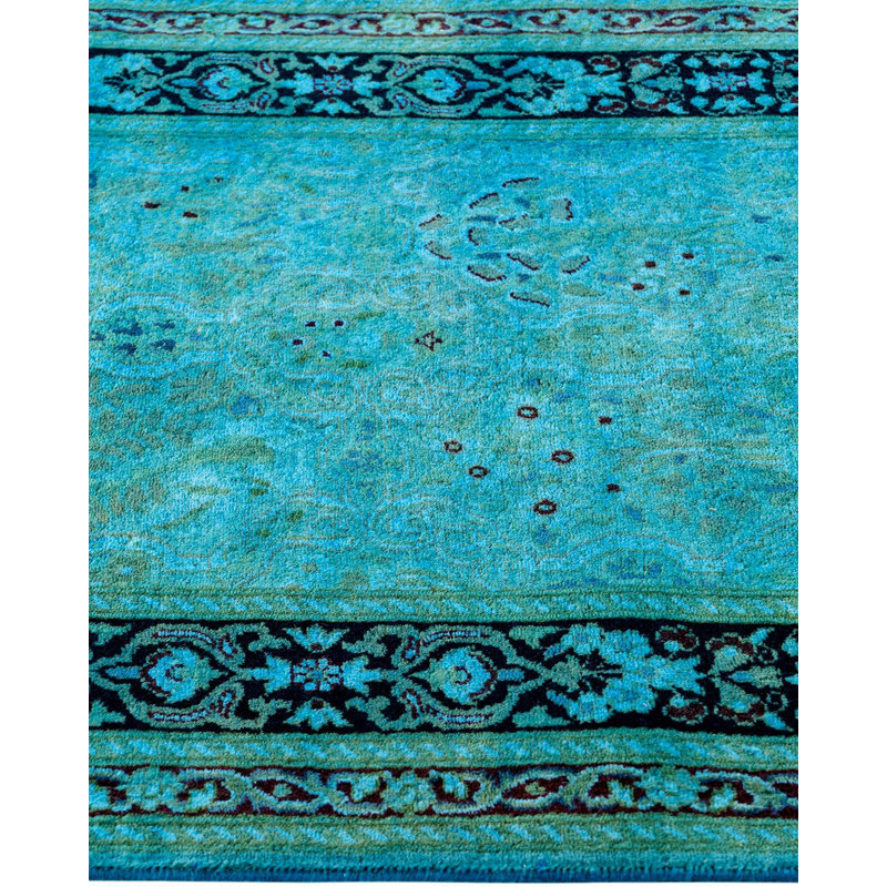 Vhonda One-of-a-Kind 2' 6" X 18' 10" Hand Knotted Area Rug
