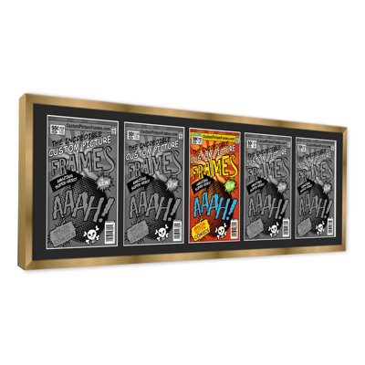 Wood Picture Frame with Mat