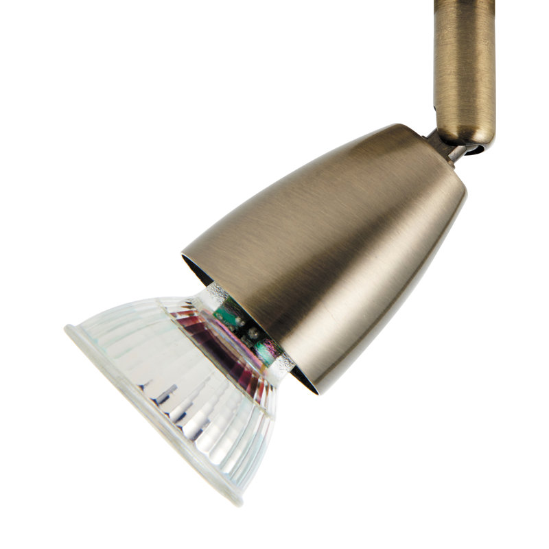 Eichler Semi Flush Mount, Antique Brass