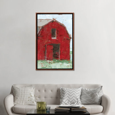 " Big Red Barn I " by Ethan Harper