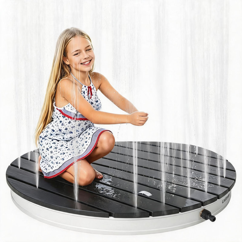 Outdoor Wood Fountain