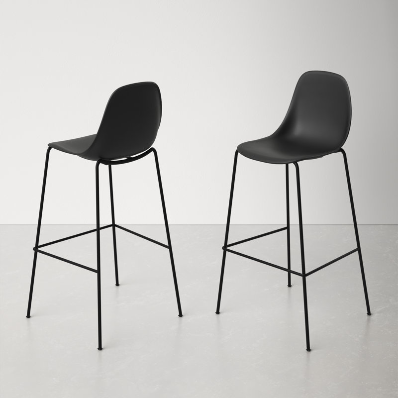 Aleta Counter Stool, Black