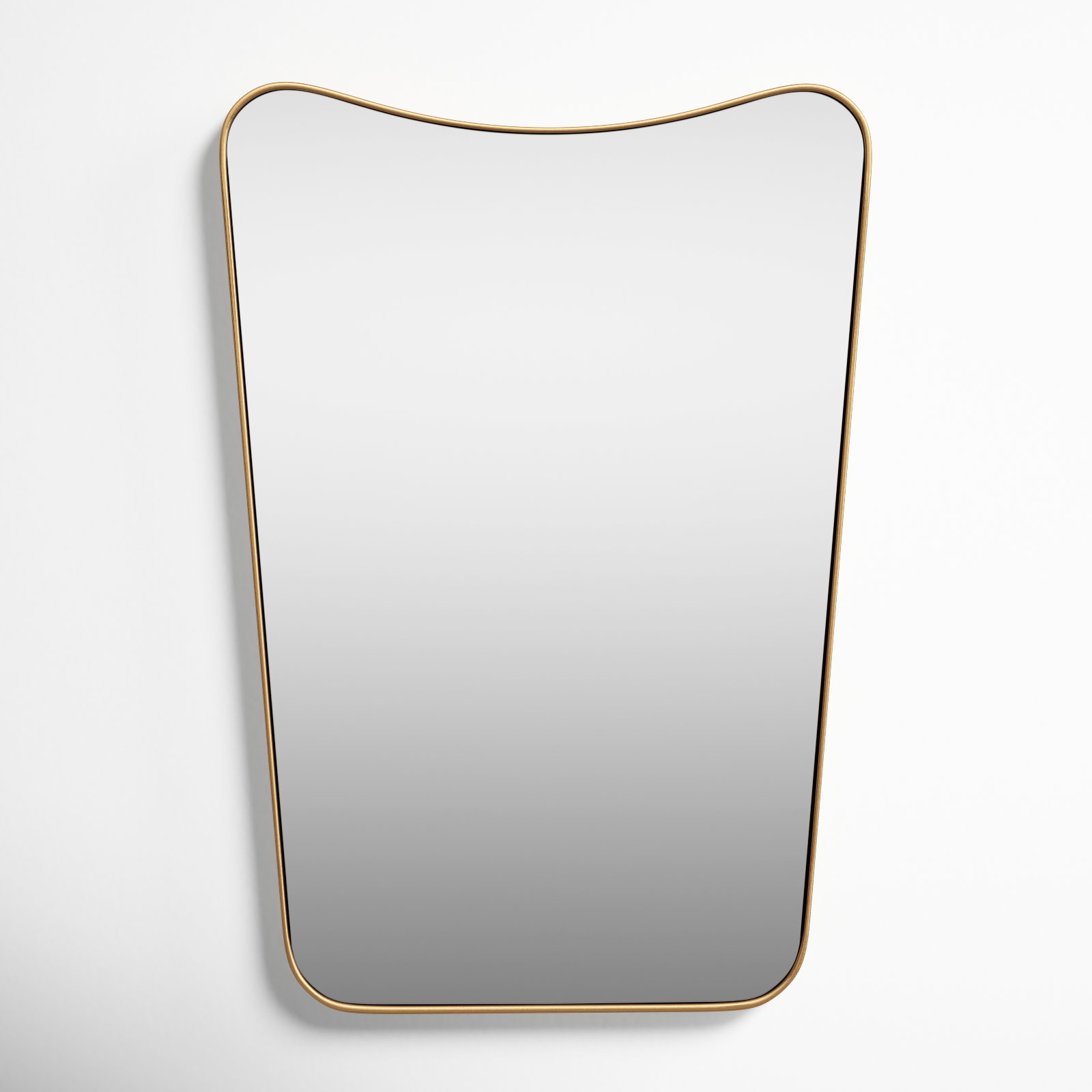 Beale Metal Asymmetrical Wall Mirror