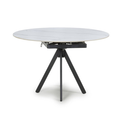 Punchard Round Metal Base Dining Table