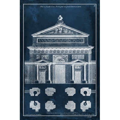 Plan de façade du palais I