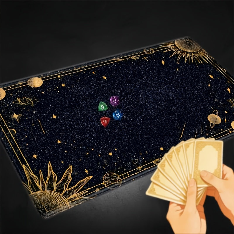 Tapis de jeu Golden Celestial Border, L 0,3 po x l 15,7 po x P 31,5 po