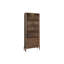 Bibliothèque Tranquility, assemblage minimal requis, finition noyer