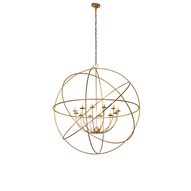Lustre 12 lumières 54 "Atom Enerjisi