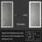 Frameless LED Light Anti-Fog Wall Bathroom Vanity Mirror with Backlit & Frontlit-91383696