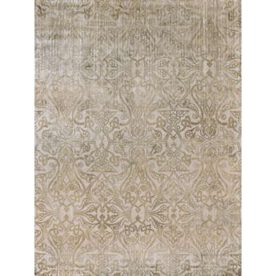 Koda Handmade Synthetic Brown/Beige Area Rug