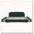 Modern Minimalist Style Upholstered Bed Frame Curved Headboard, Sturdy Leg-1072365852-1072365848-1072366053