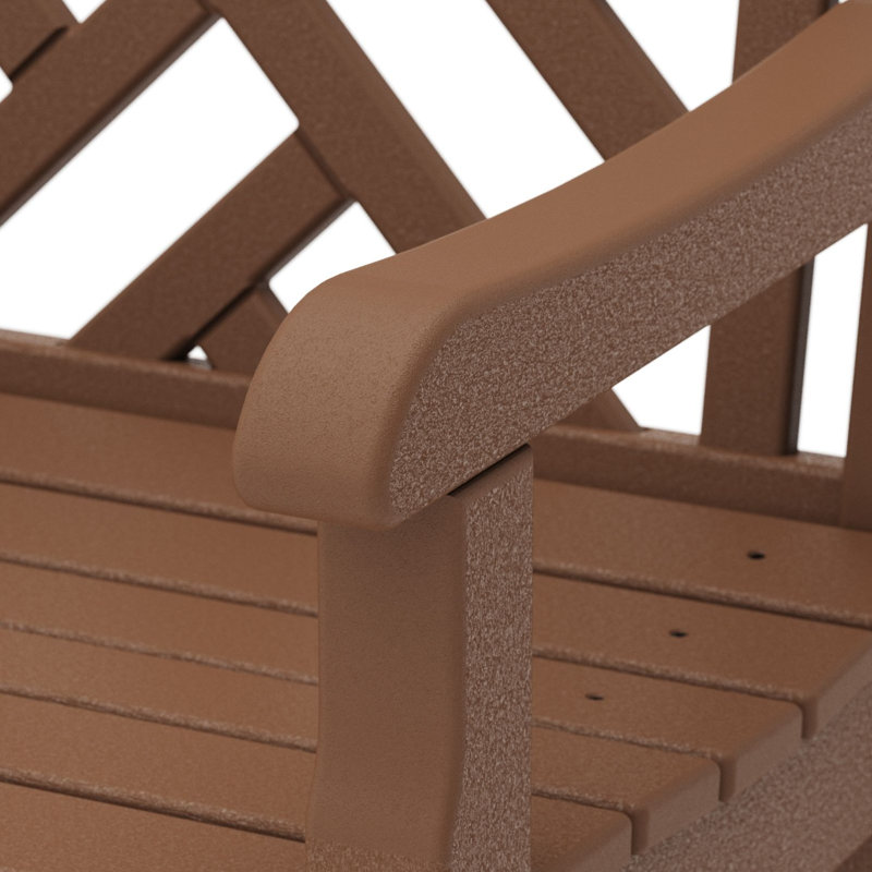 Banc 72 po POLYWOOD Rockford Chippendale, Teck