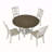 Multifunctional Expansion Folding Table, Can Sit 4 People, With Storage Space, Four Side Folding Table Can Save Space Colleagues Can Also Expand The Use Area, Suitable For Kitchen, Living Room Ect.