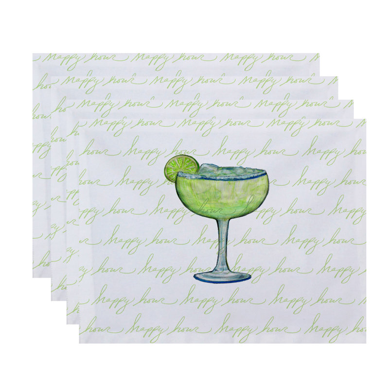 Napperon Josefien Margarita, Vert clair
