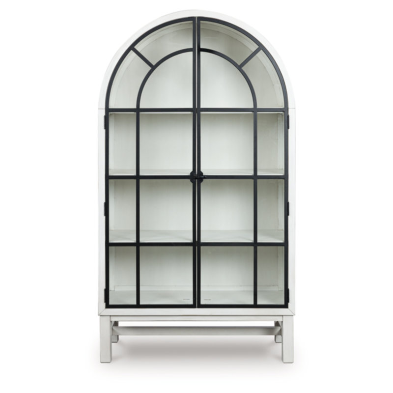 Vitrine Kanisha, Blanc