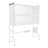 2-Tier Over Sink H-Shaped Dish Drying Rack Sink Drainer Rack Dish Drying Rack With Hooks-119898282-119898280