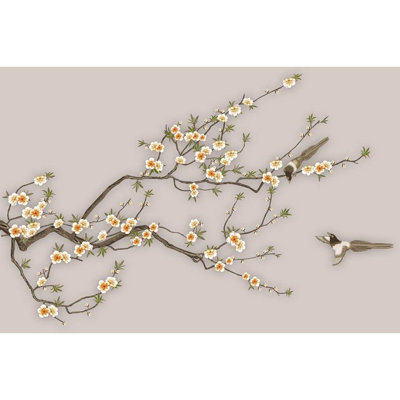 Murale lisse de style chinois