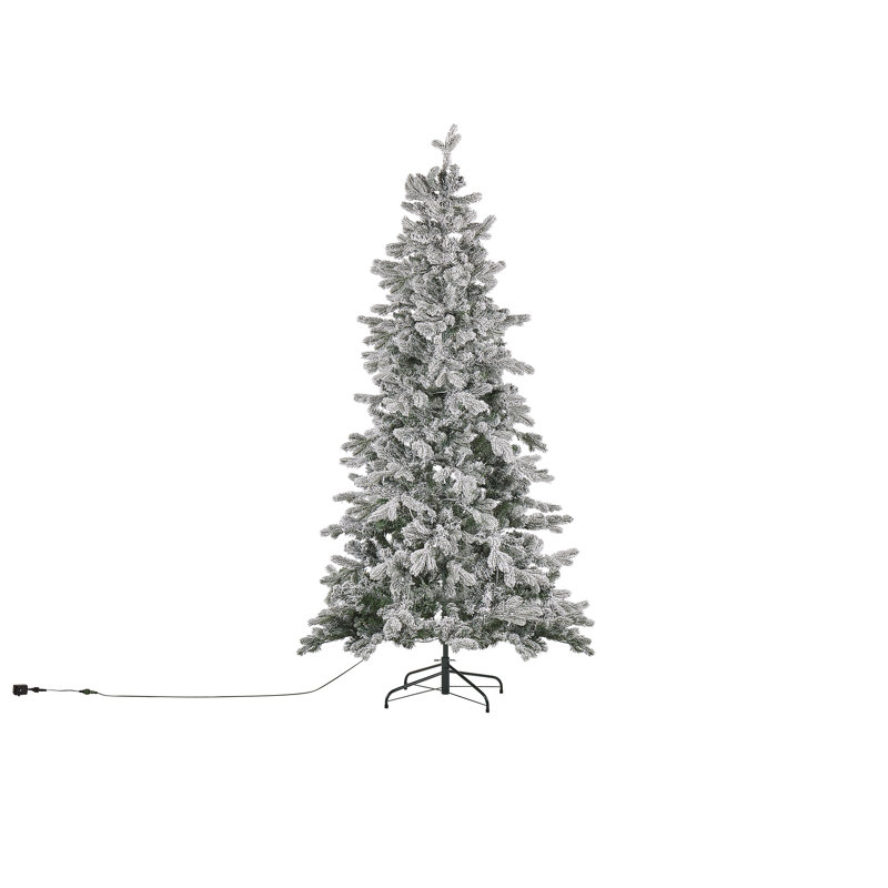 210cm H Lighted Artificial Spruce Christmas Tree