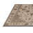 Machine Washable Tabriz Gray Area Rug-653164127