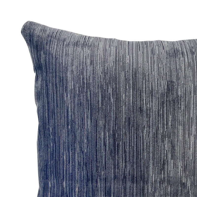 Oreiller carré M10620, 18 po x 18 po, Bleu
