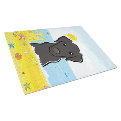 Planche à découper en verre trempé d’été caroline