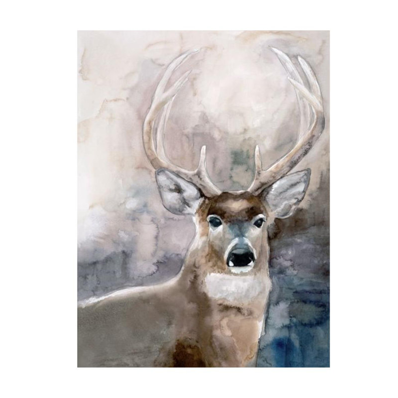Attention Print by Sara Brown, Knife Gel, 48" H x 36" W