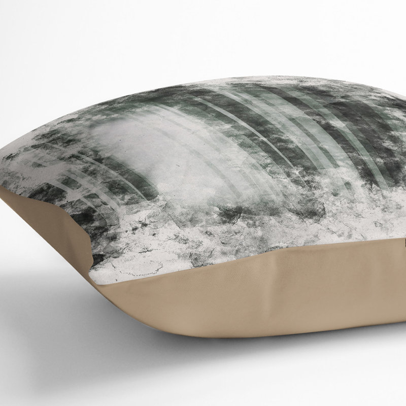 Square Throw Cushion, Stone, 55cm H x 55cm W x 20cm D