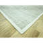 10'2"x10'2" Medium Grey, Distressed and Oxidized Grass Design with Exposed Warps, Pure Wool, Hand Knotted, Square, Oriental Rug
