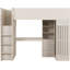 Hyman Single High Sleeper Bed with Desk, Storage & Hanging Rail