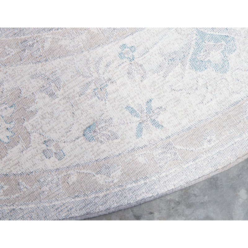 Passyunk Oriental Indoor Rug, Round 7'3"