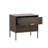 Sadhia 2 - Drawer Nightstand - Brown-1805558190