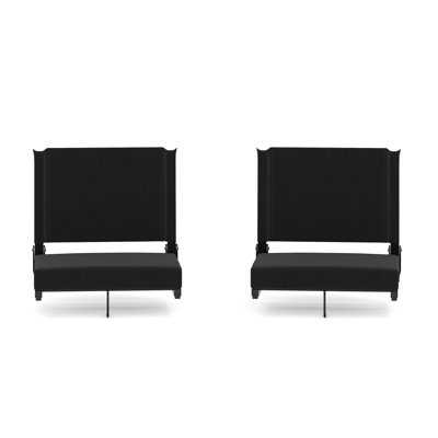 Fender Padded Stadium Chair with Handle and Bleacher Hook by Freeport Park