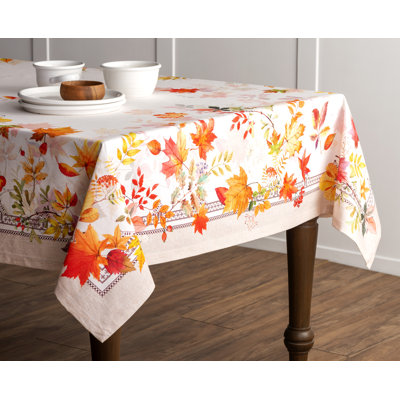 Maison d'Hermine  Amarante 100% Cotton Tablecloth - 54" x 72"