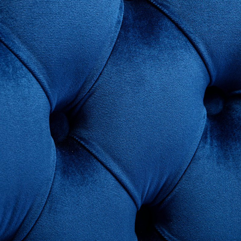 Velvet Upholstered Accent