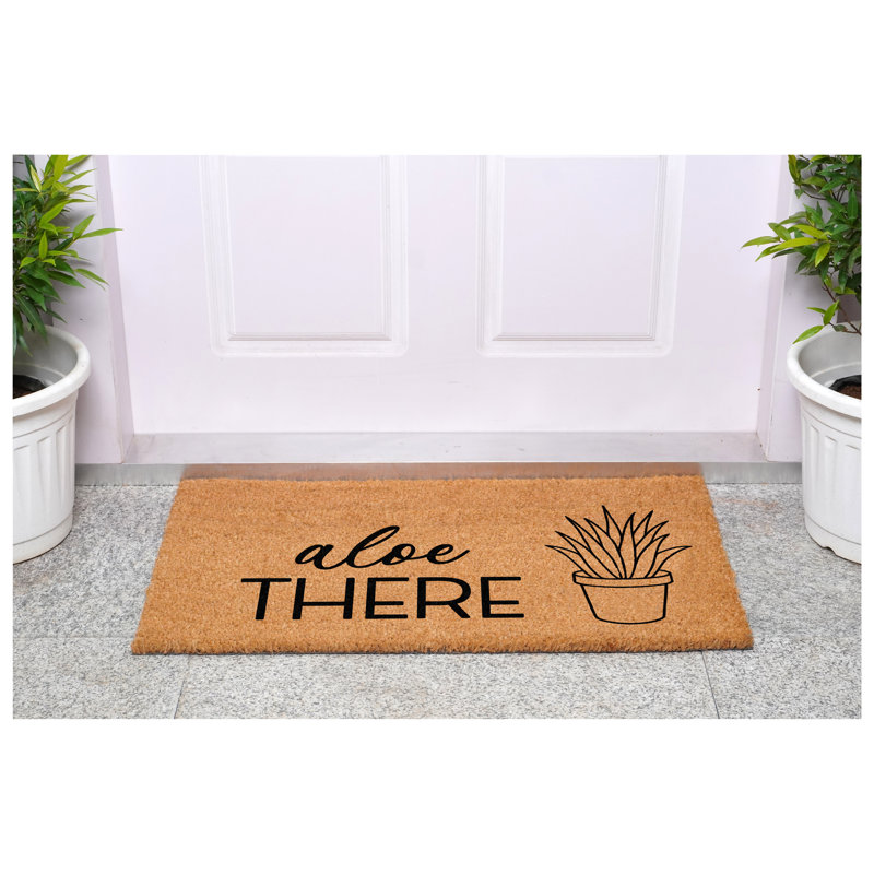 Paillasson Aloe There 17 po x 29 po