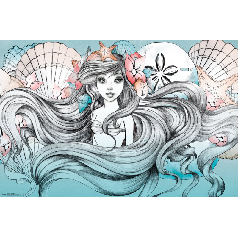 "ariel-land" , impression sur papier mer