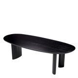 Dining Table Lindner Black Veneer - Top