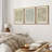 Classical Artwork "William Morris Museum Poster Artwork, Classic Floral Botanical Wall Pictures, Framed Canvas Giclée Print 3 Pieces Wall Art" 16"x24"x3 pcs, 24"x36"x3 pcs-90975263-119385123-90975264