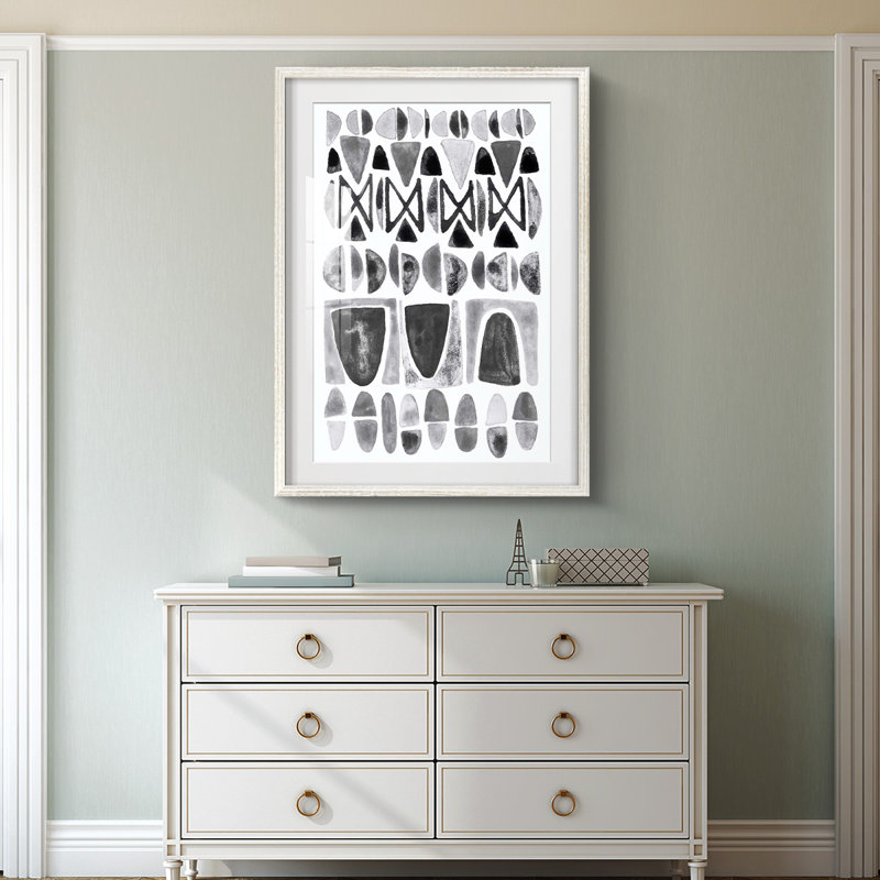 Grey Arches II -Framed Print