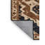 Tapis brun lavable à la machine-688834153