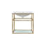 Ensemble de meuble-lavabo simple Pierre, avec tablette ouverte et structure métallique Pierre-1660334735-1773972646