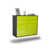 Anthracite/High Gloss Green